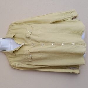 Linen button Down Top Size Medium